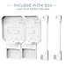 Outlet Wall Mount for Blink Sync Module 2, Mount Bracket Holder for Blink Outdoor Camera No Messy Wires Outdoor and Indoor Home Security Camera Mount with Short Cable (2 Pack)