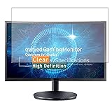 Vaxson 3-Pack Screen Protector, compatible with Samsung C24FG70 LC24FG70FQUXEN 23.6' Display Monitor TPU Film Protectors Sticker [ Not Tempered Glass ]