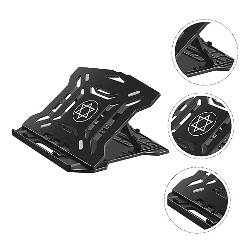 Soporte plegable para laptop VOSAREA negro miniatura 3