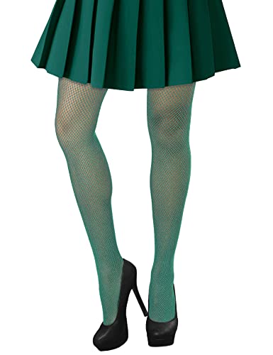 Image of Lastclream High Waisted Fishnet Tights for Women Sexy Fishnets Stockings Full Footed Fishnet Sheer Pantyhose Plus Size