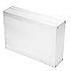 Aluminiumkasten PCB Instrumenten Kühlbox Electronic Project Case 54×145 ×200mm, Silber
