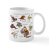 CafePress Octopus Of The World Mug 11 oz (325 ml) Ceramic Coffee Mug