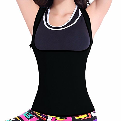 CROSS1946 Neoprene Slimming Vest Shapewear Corset Women Sauna Body Shapers Enhancing Shirt - Weight Loss Wrap - Stomach Fat Burner 3XL