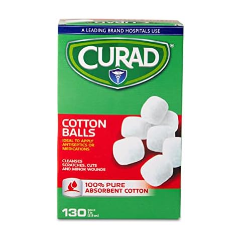 Sterile Cotton Balls, 1", 130/Box Cover