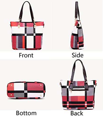 Set de 6 Bolsos Tote y Carteras para Mujer miniatura 4