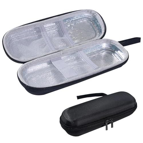 Bolsa Isotérmica de Insulina, Nevera Insulina Viaje, Nevera Portatil Insulina Capa de Aislamiento Engrosada, Conservación del Frío de Larga Duración para Uso Diario, Excursiones Portatil Organizador