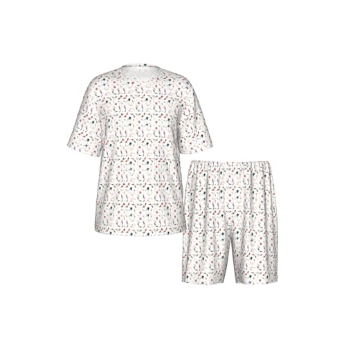 Pyjama 2 pièces original imprimé talons hauts à offrir - 5