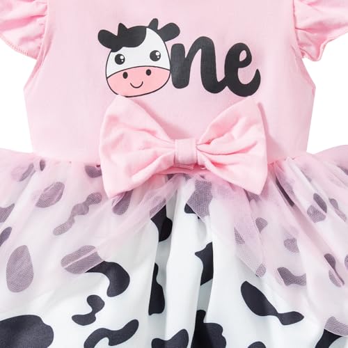 LATOBREATH Baby Girl 1st Birthday One Year Old Romper Outfits Photo Shoot Clothes+Headband3