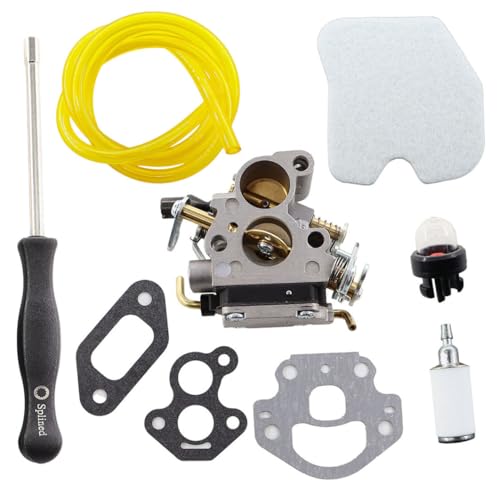 MCHNIC Carburateur avec filtre à air tournevis pour tronçonneuse McCulloch CS340 CS380 CS 340 380, Jonsered CS 2234 2238, Red Max GZ 380