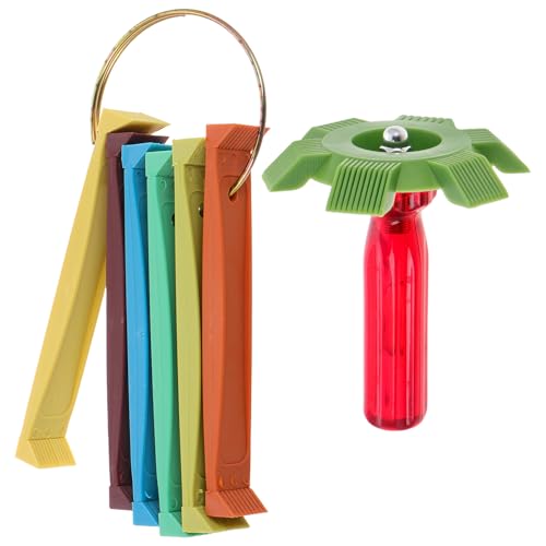 Cabilock Peine de Aletas para Aire Acondicionado y Radiador 2 Piezas, Cepillo de Limpieza para Serpentines de Refrigerador y Bobinas Automotrices, Herramienta Duradera para Mantenimiento