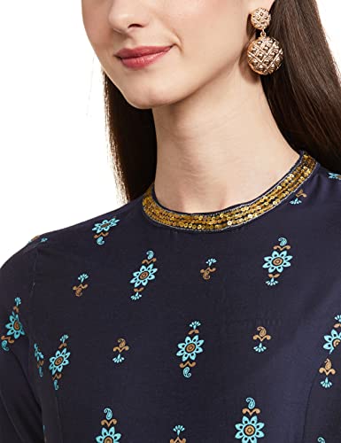 Image of Amazon Brand - Tavasya Women Festive Kurti