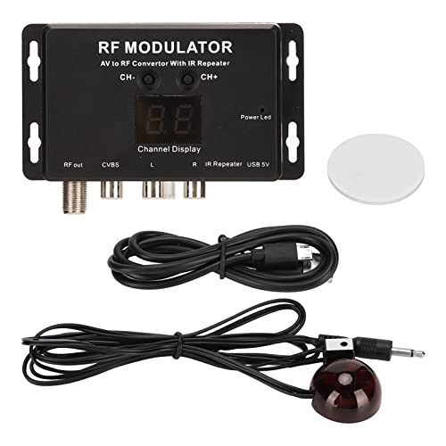 Modulador de TV AV para RF, modulador de RF, design de circuito PCB, porta USB, ampla faixa de frequ