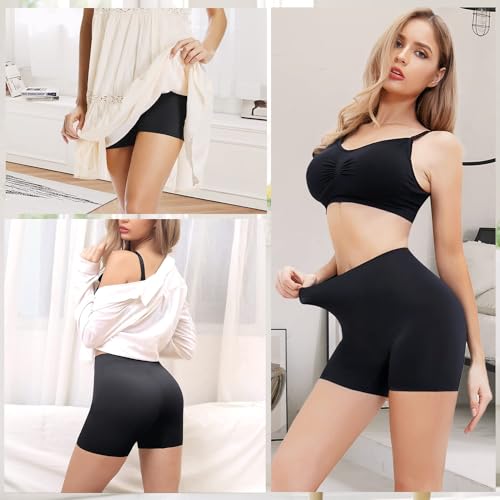 Image of JOYSHAPER Boyshorts Panties for Women Anti Chafing Underwear Slip Shorts for Women Under Dress