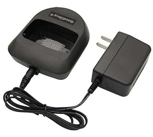 Goodqbuy® Ni-Mh Ni-Cd Li-Ion 110V~240V Battery Rapid Quick Desktop Charger Is Compatible With Motorola A6 A8 Magone Bpr40 Bc130 Two-Way Radio Pmln4822Ar Pmln4682Ar Pmln5041A #TOP5