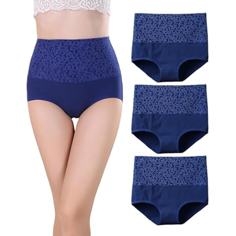 marysgift High Waisted Cotton Control Knickers Cover