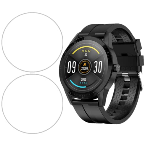 Image of Hydrogel Screen Protector For FIRE BOLTT TALK SMARTWATCH (1.28 inch) - Anti-Scratch, Bubble-free, Edge To Edge Soft TPU Film Screen Guard for FIRE BOLTT TALK (Pack of 2)