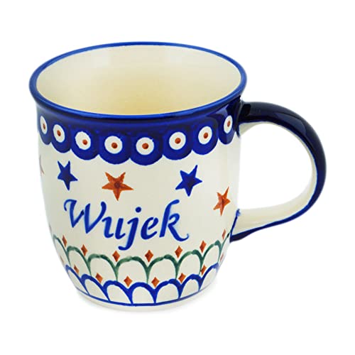 Taza de cerámica polaca 12 oz con diseño Wujek-Uncle miniatura 2