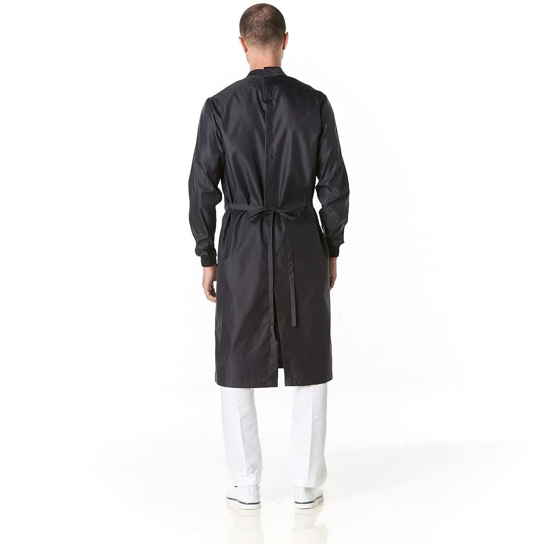 GALLANTDALE Bata Sanitaria De Trabajo Wet Free Hombre Impermeable Esterilizable Resistente EPI Reutilizable Médico Doctor Veterinario