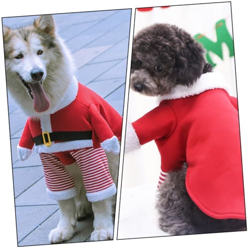 Disfraz Kisangel Santa Claus para perros talla XS miniatura 4