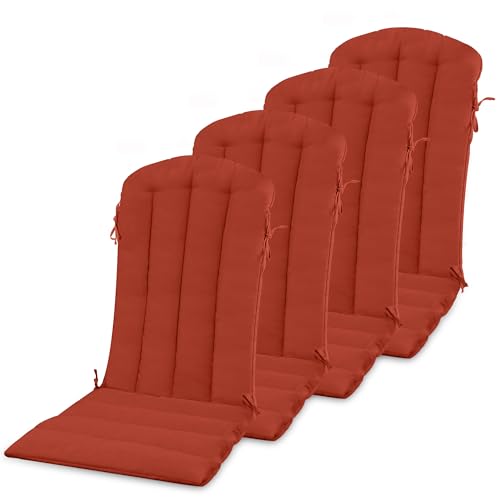 Coussin pour chaise Adirondack YEFU à sangles antidérapantes, assise moelleuse 48cm - 2