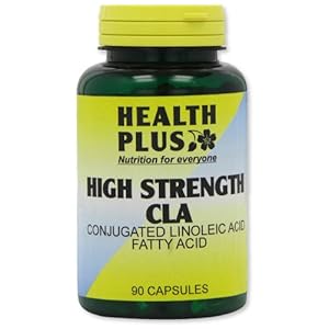 Health Plus High Strength CLA 1000mg Slimming and Weight Control Supplement – 90 Capsules