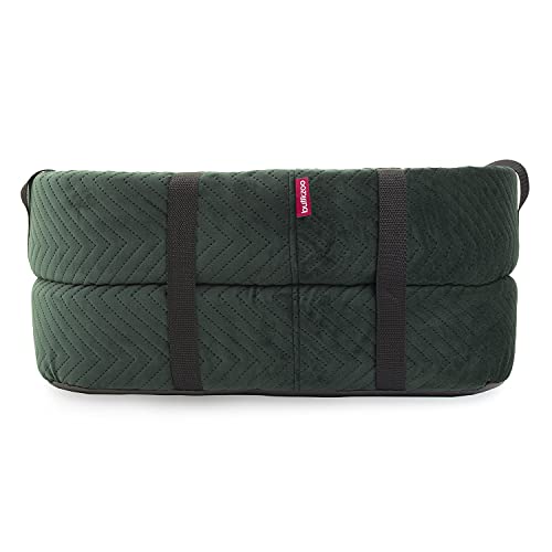 BOUTIQUE ZOO Hunde Autositz Universal Waschbar Abriebfest, Autositz Hund für Vordersitz, Beifahrersitz, Rückbank, Hundebett Hundetasche, M: 51 cm x 40 cm, Grün - Wildlederimitat