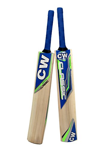 CW Cricket World Tennis Cricket Bat Classic Kashmir Willow Full Size Perfect