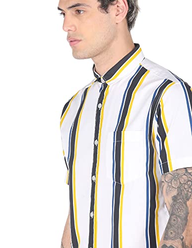 Image of Ruggers Men's Striped Fitted Shirt