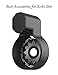 WGOAL Echo Dot (2nd Generation) Outlet Wall Mount Stand Hanger Holder Can Hide Both Adapter and Wires,Perfect Accessories for Your Home Smart Speaker (Black)