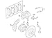 Mopar 5143350AC Front Brake Pad or Shoe