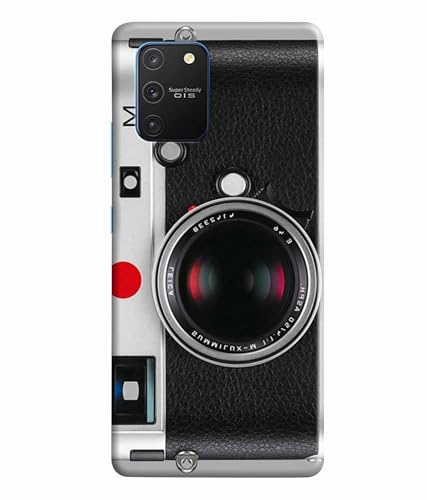 Image of Printed Hard Back Case Cover & Compatible for Samsung Galaxy S10 Lite | Vintage Camera Art (Multicolor) - D1188