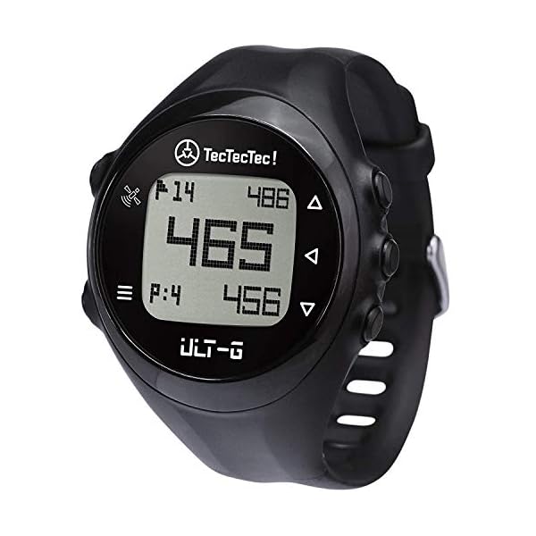 TecTecTec-ULT-G-Stylish-Lightweight-and-Multi-Functional-Golf-GPS-Watch-Durable-Wrist-Band-with-LCD-Display-Worldwide-Preloaded-Courses-Black TecTecTec-ULT-G-Stylish-Lightweight-and-Multi-Functional-Golf-GPS-Watch-Durable-Wrist-Band-with-LCD-Display-Worldwide-Preloaded-Courses-Black