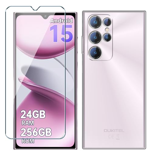 Xiangyun Handyhülle für Oukitel C61/Oukitel C61 Pro Hülle mit 1 Stück Panzer Schutz Glas Schutzfolie, Transparent Silikon Soft Crystal Clear Kratzfest TPU Case Schutzhülle (6.88')