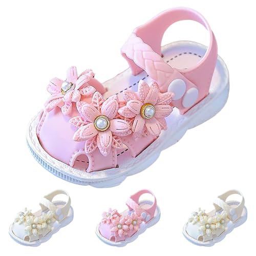 IWIHMIV Baby Girls Sandals Comfortable Soft Sole Sandals Outdoor Toddler Girls Summer Flat Non Slip Water Shoes4