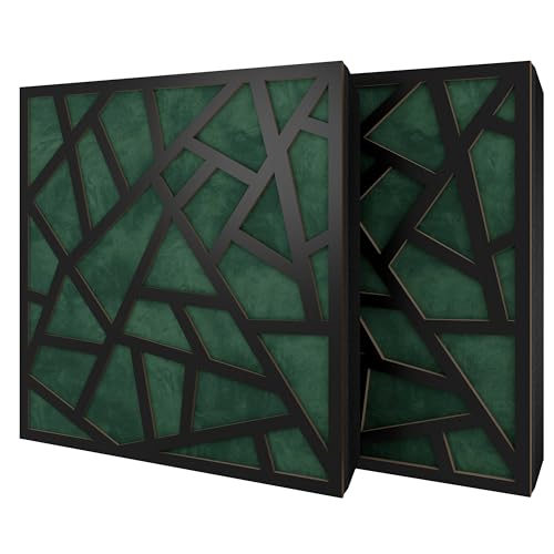 �g�U�z�������p�l�� 2�Z�b�g | �x���x�b�g���n�d�l�E���t���L�b�g�t | 50×50×5cm | ���ˁE�z�� | �z�[���V�A�^�[�E�X�^�W�I�p�����΍� | �F: [SKYROSS - �u���b�N | �O���[��]