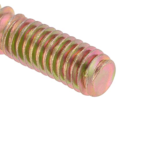 Image of uxcell 5 /16-18 x 1-1 /2 inch Hanger Bolts Double Head Dowel Screw for Wood Furniture 20pcs