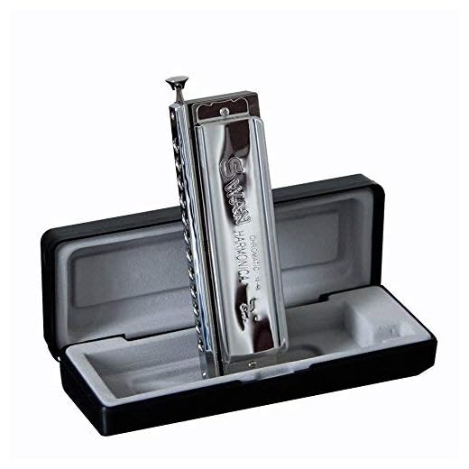 Swan SW1248 12 Hole 48 Tone Thick Blow Mouth Practice Playing Chromatic Harmonica Electroplated Copper Plate Good Air Tightness Advanced Harmonica