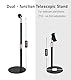 TomGear B15 All-Metall-Webcam-/Handy-Schreibtischständer, 360°-Schwenkhalter für Webcam C960 C930e C930 C920 C920S C922x C922 Brio 4K C925e C615 und andere Geräte mit 1/4-Gewinde