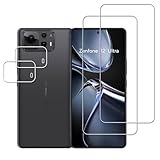 HKKAIS ASUS Zenfone 12 Ultra フィルム【2+2枚セット】日本製硝子採用 ASUS Zenfone 12 Ultra 用 ガラスフィルム カメラフィルム 強化 ガラス 液晶 保護 フィルム