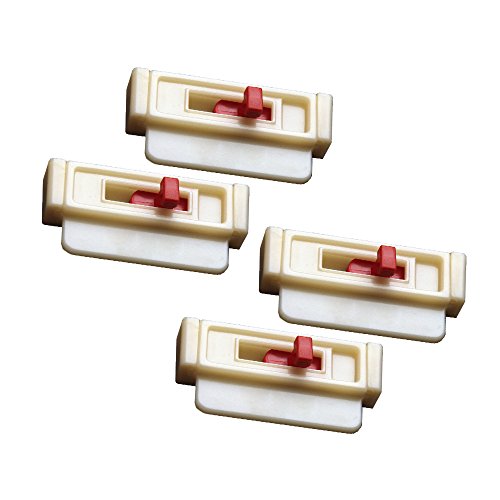 Seat Belt Tension Adjuster (4-Pack, White)