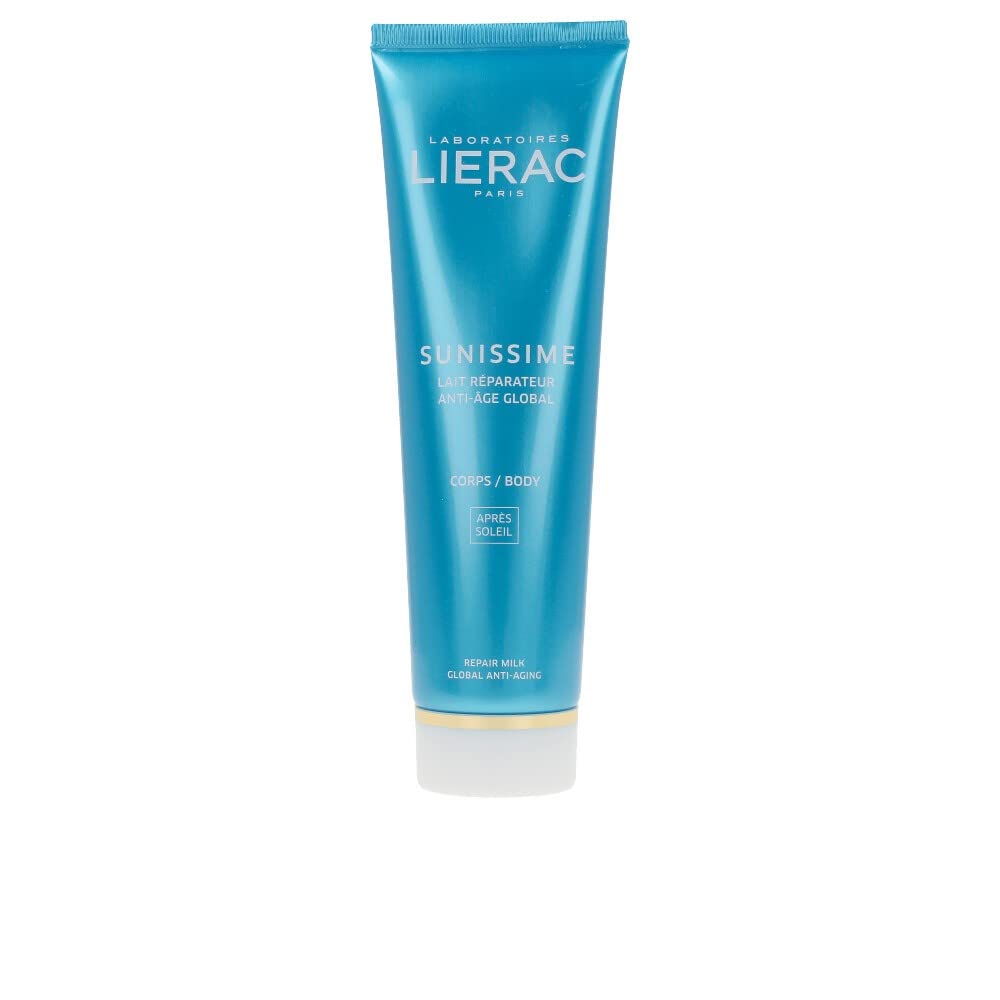 Lierac Sunissime Latte Riparatore Corpo dopo Sole Anti Età, Protegge l'Abbronzatura, per Tutti i Tipi di Pelle, Formato da 150 ml