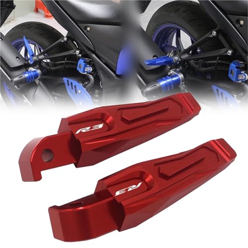 Repose-pieds arrière de Yamaha YZF R3 pour rouler en duo