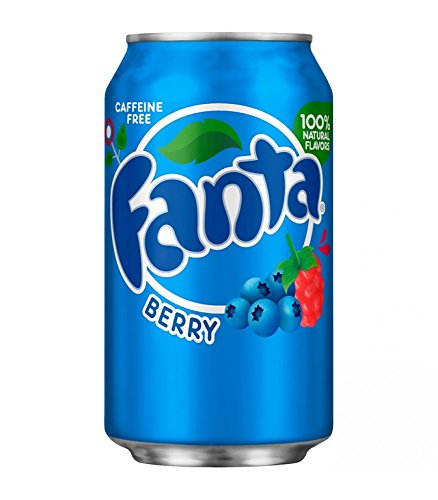 Fanta Berry, 12 fl oz/355 ml, Pack of 12