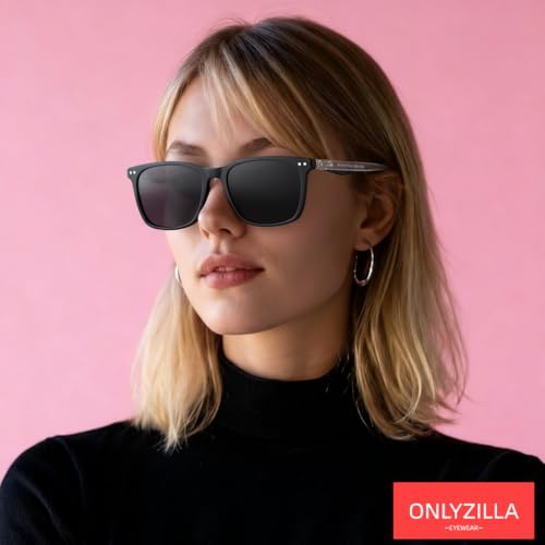 Vintage Polarized Sunglasses for Men Women Retro Square Sun Glasses3