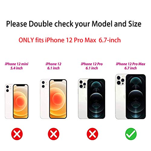 J.west Iphone 12 Pro Max Case 6.7, Soft Shockproof Cute Floral Phone Protective Cover For Women, Garden Flower Pattern Design Slim Fit Anti-Scratch Phone Case For Girl #TOP1