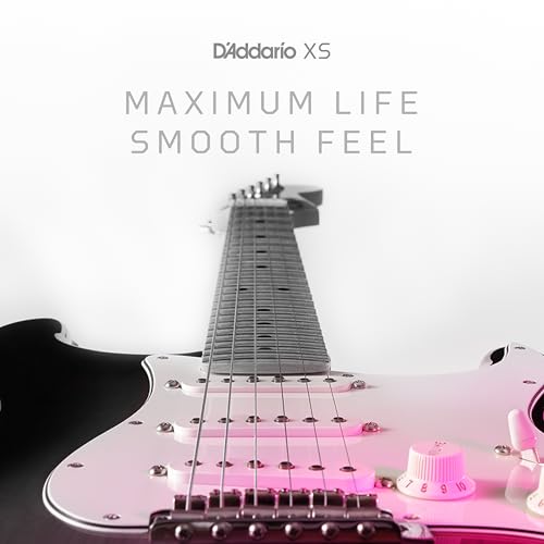 Image of D'Addario Electric Guitar Strings, XS Nickel Coated, XSE1046, Regular Light Gauge 10-46, 6-String Set, Pack of 1