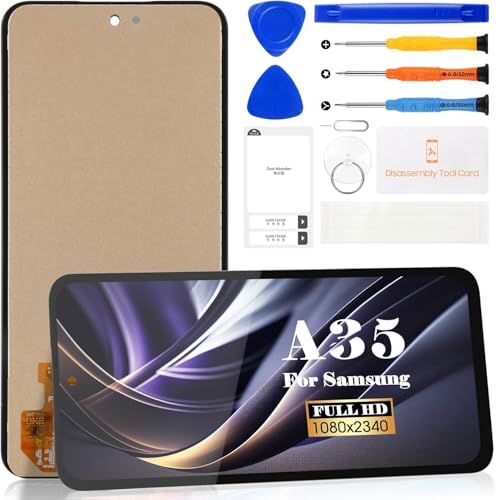 Écran pour Samsung Galaxy A35 LCD de rechange TFT sans cadre noir