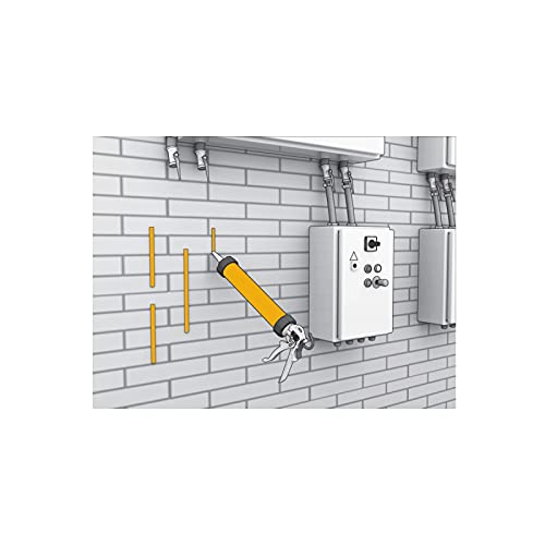Lot de 3 mastic-colle à prise rapide - SIKA Sikaflex High Tack - Blanc - 300ml