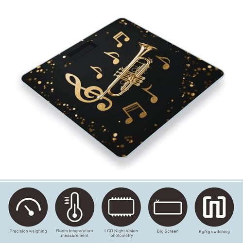 Báscula Digital New Orleans Jazz para Peso Corporal miniatura 3