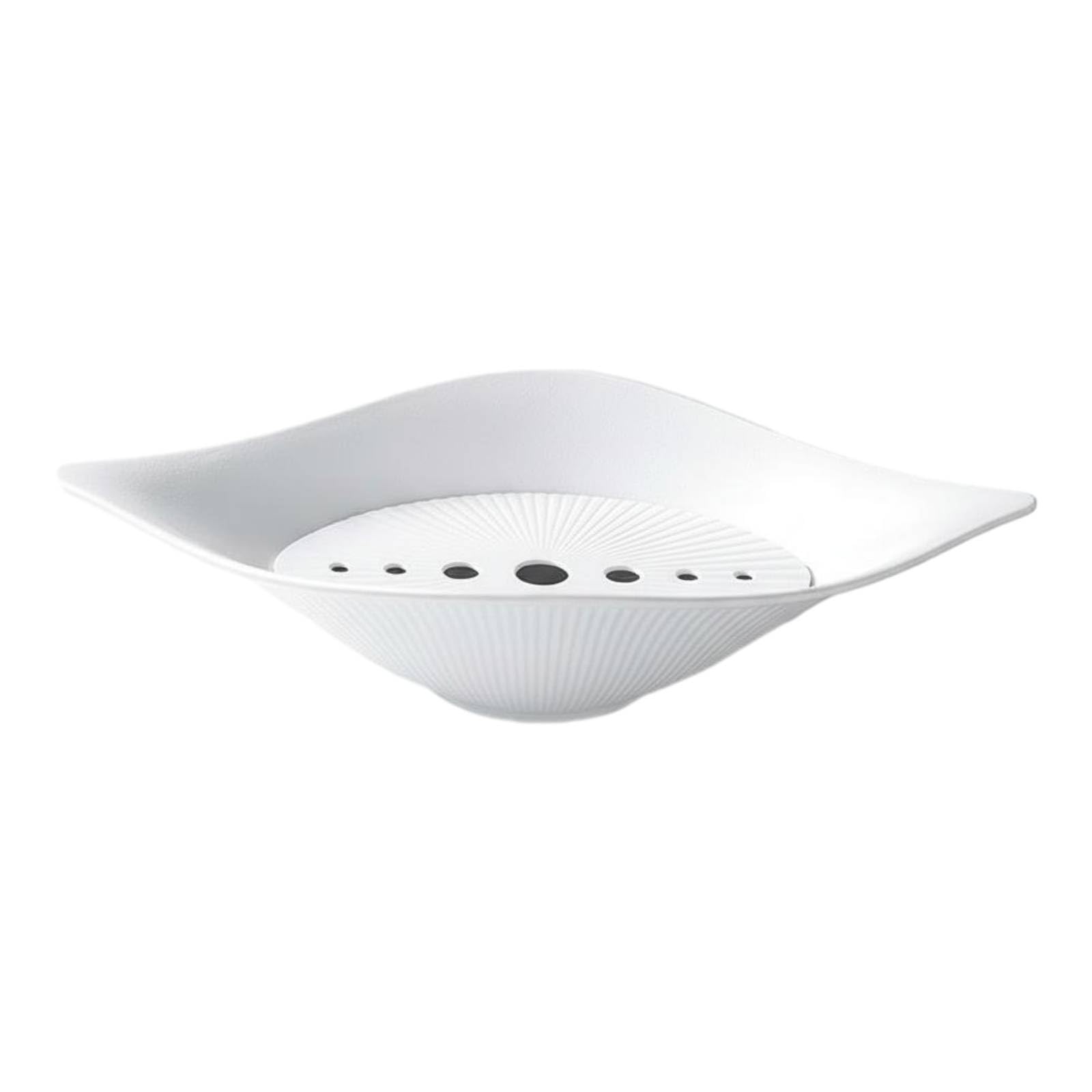 Piatto Sashimi Resistente Vassoio Sushi Grande capacità Barca Sushi per Ristoratori, Servizio Tavola, Bianco, Grande